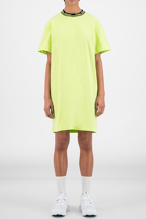 SHARP GREEN BLACK ERIB DRESS 1