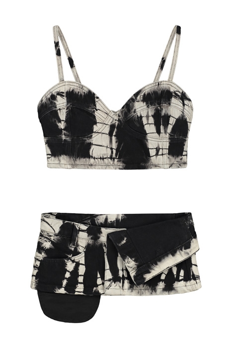 SHIBORI DENIM HENA TOP 4