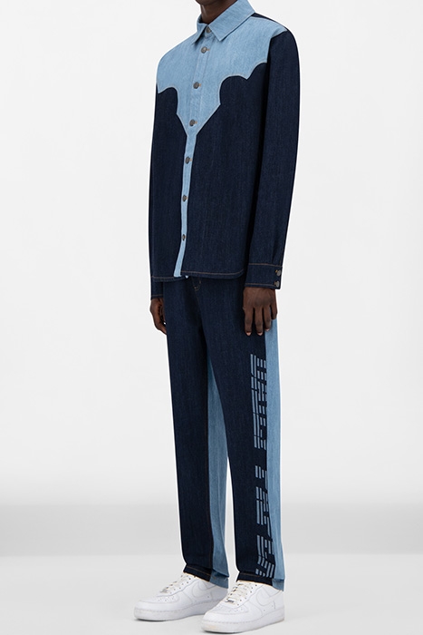 MIXED DENIM JOWBOY SHIRT 3