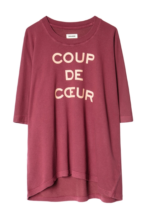 PORTLAND COUP DE COEUR SWEAT BORDEAUX 3