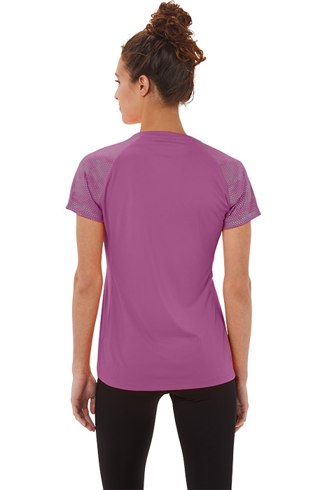 SPORT RFLC SS TOPS DIGITAL GRAPE/SILVER REFLECTIVE 2