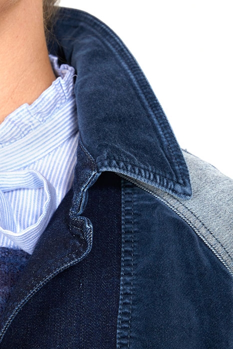 FANCY JEANS JACKET BLUE 4