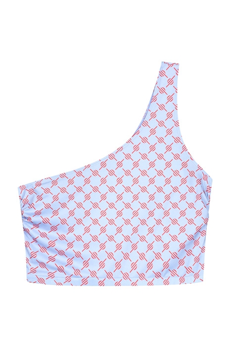 BLUE RED MONOGRAM KEYONNA TOP 5