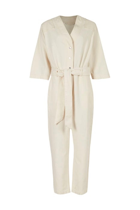 MIRA UTILITY JUMPSUI NATURAL WHITE 2