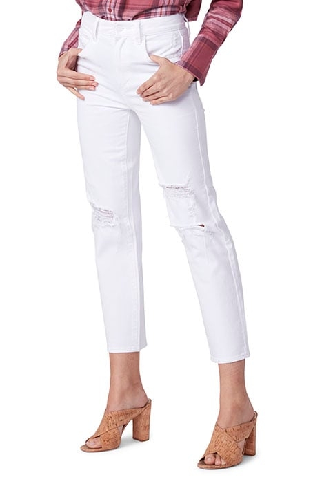 SARAH STRAIGHT ANKLE WHITE HOT DESTRUCTED 4