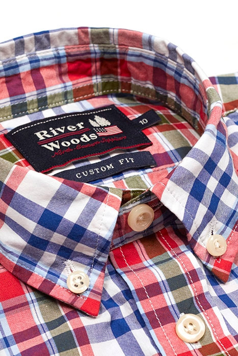 CUSTOM FIT BOSTON SHIRT MULTI 3