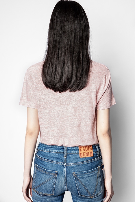 AMBER LIN WORD T-SHIRT LIN ORCHID 3