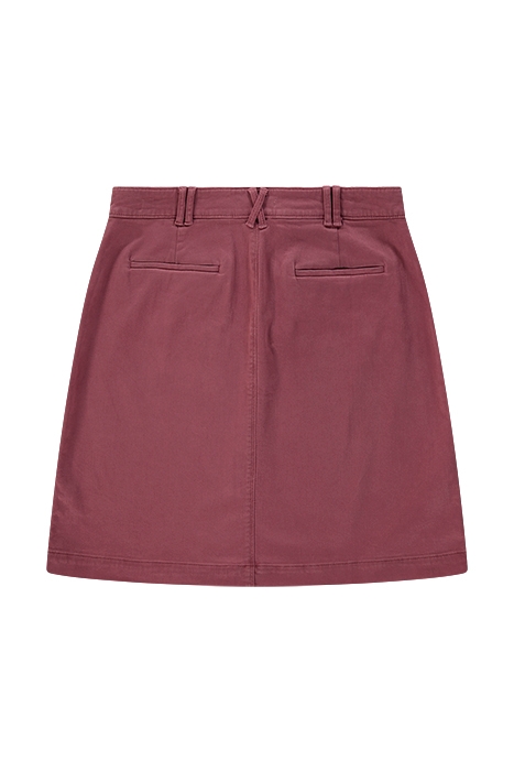 MELODY COTTON SKIRT MID PLUM 2