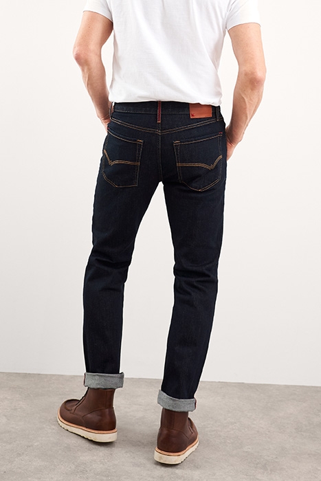 HARWOOD STRAIGHT JEAN DARK DENIM 3