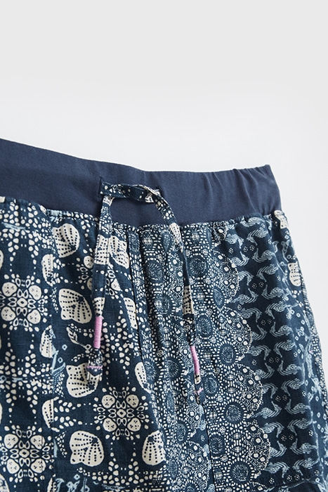 EFFIE LINEN SHORTS BLUE 5