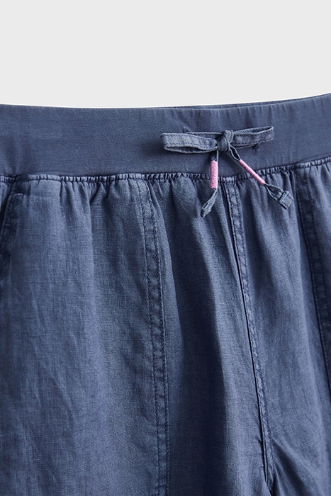 EFFIE LINEN SHORTS BLUE 6