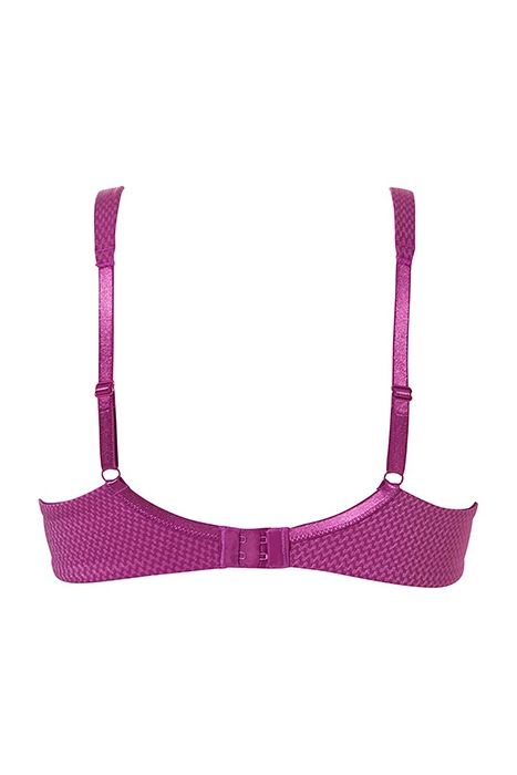 LI BRA T-SHIRT LINDSEY WAVE TYRIAN PINK 5