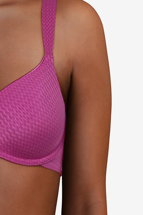 LI BRA T-SHIRT LINDSEY WAVE TYRIAN PINK 4