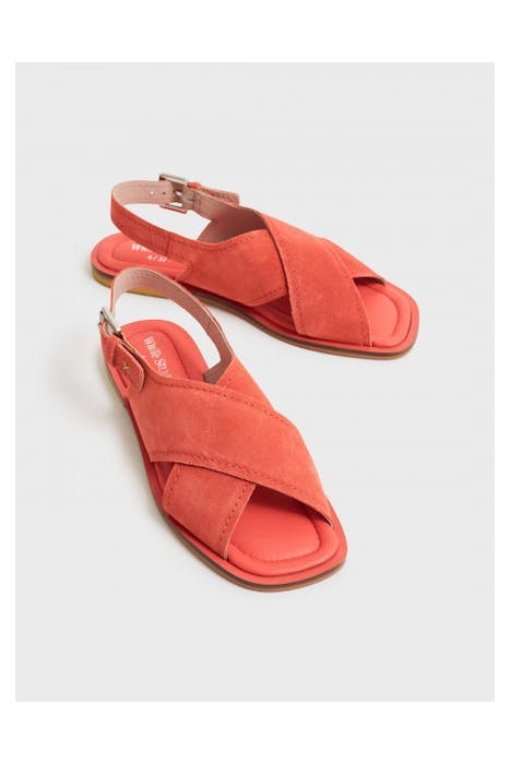 CROOVER LEATHER SB SANDAL MID CORAL 2