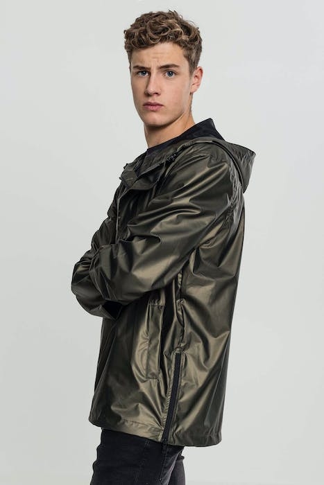 LIGHT PULL OVER JACKET OLIVE 5