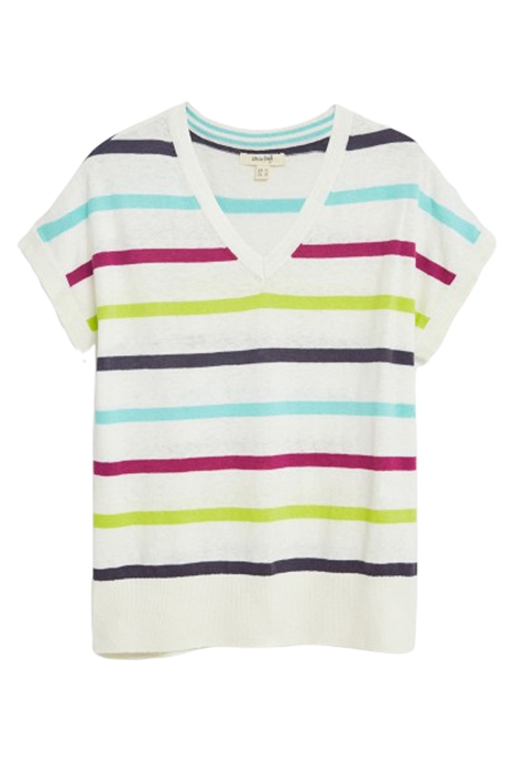 MIDSUMMER STRIPE JUMPER WHITE 1