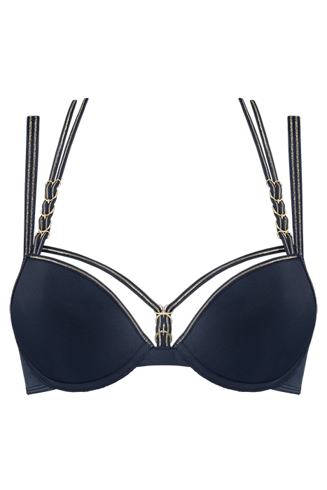 MANJIRA DARK BLUE AND GOLD 3