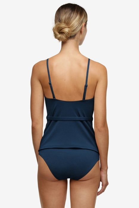 SW TANKINI WF PLUNGE BRIDGET PETROL STR EMERALD 3