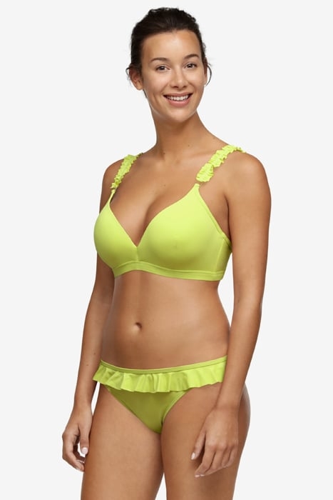 SW BRA TSHIRT BOWIE CITRUS CITRUS YELLOW 1