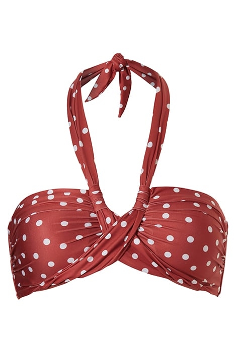 SW BRA WF TSHIRT BANDEAU SIENNA DAISY D POLKA DOTS PRINT 1