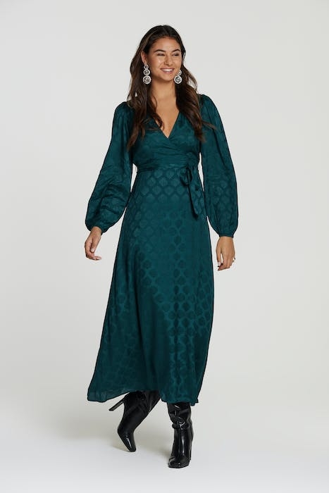 LADIES NAIROBI DRESS BAROQUE JAQUARD 2