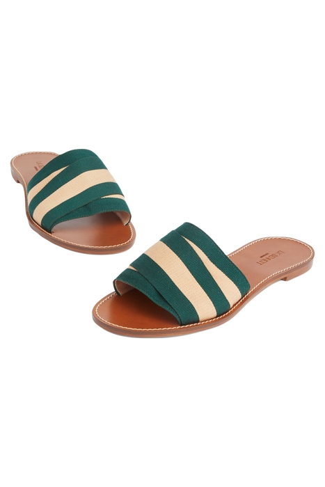 WINNIE SLIPPERS GREEN/NUDE 3
