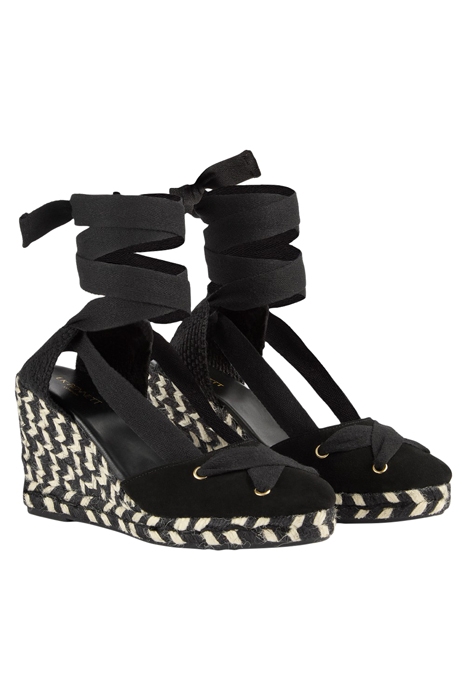 OPHELIA ESPADRILLES BLACK 2