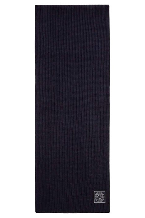 HUNTER RIBBER SCARF SMART BLUE 2