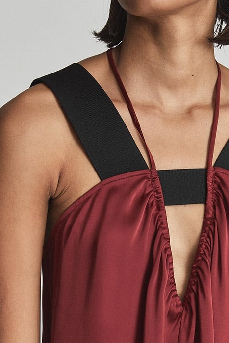 LAUREN TANK TOP CAMI RED 4