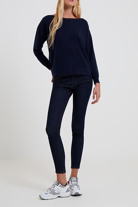 SUPERSOFT SCOOP NECK KNITS DARK NAVY 3