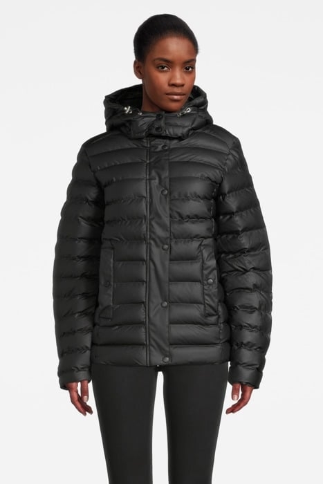 10 RAINP01 PADDED RAIN JACKET BLACK 2