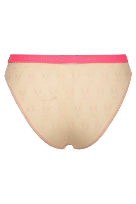 SENZA PAROLE 1 SLIP PIZZO INDE PALE PINK 2