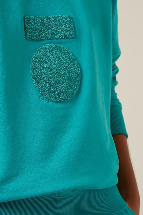 SWEATER TERRY BLUE GRASS 3