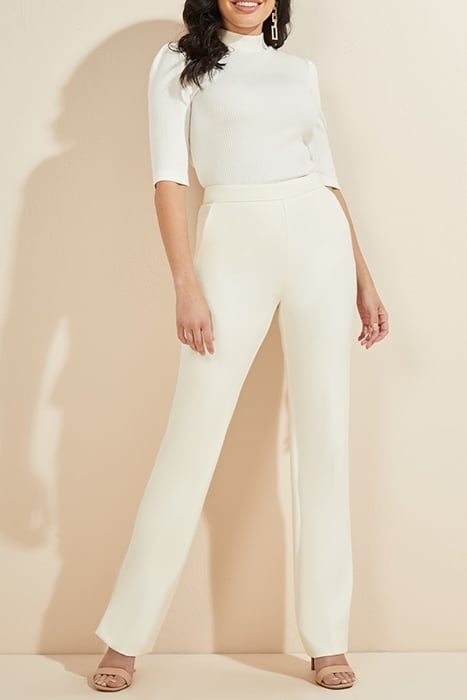 SALLY PANT WARM STRAIGHT WHITE 3