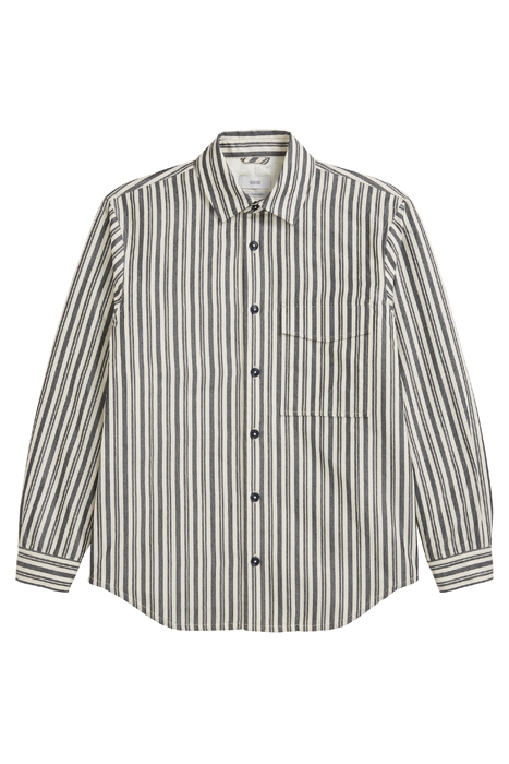 CLOSED MEN RELAXED BUTTON DOWN SHIRT DARK NIGHT 6