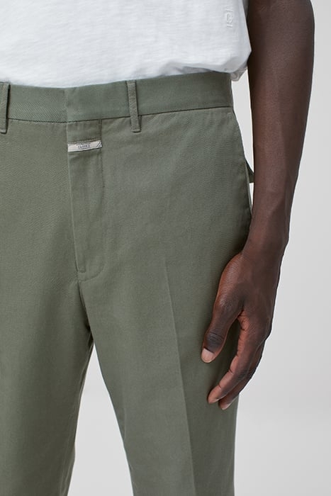MEN NASSAU STRAIGHT PANTS OLIVE GREEN 3