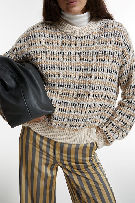 CREW LONG SLEEVE KNITS NUDE 2