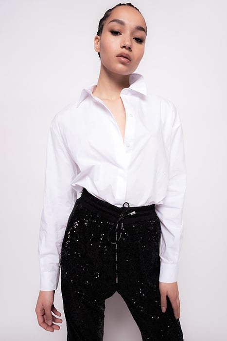 BRIDPORT CAMICIA POPELINE RADIANT WHITE 1