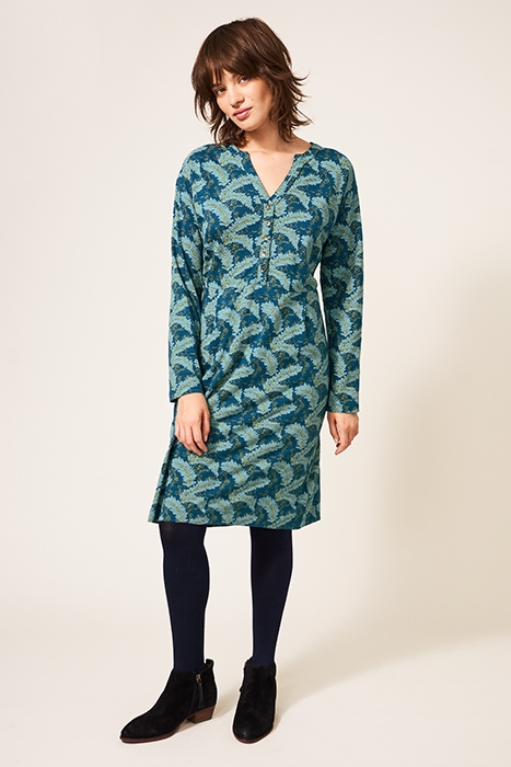 TAMMY COTTON JERSEY DRE TEAL 2