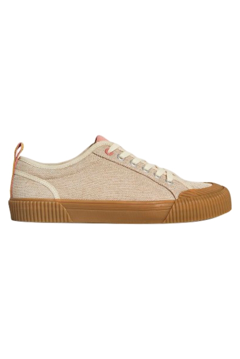 LILA LINEN TRAINERS NAT 1