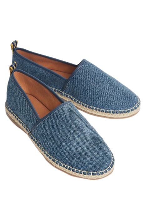 DENIM SLIP ON ESPADRILLE BLUE 2