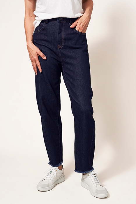 RINSE TWISTED SEAM JEAN DK DENIM 2