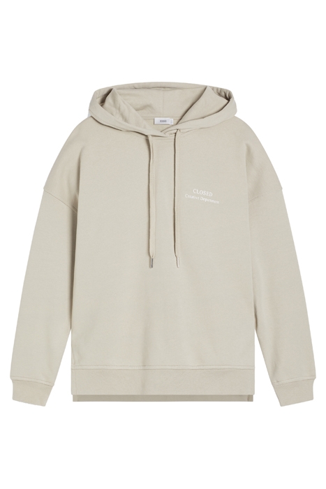 WOMEN PRINTED HOODIE T-SHIRTS GRAIN BEIGE 5