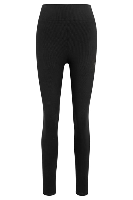 BOZCAADA HIGH WAIST RIB LEGGINGS MOONLESS NIGHT 1