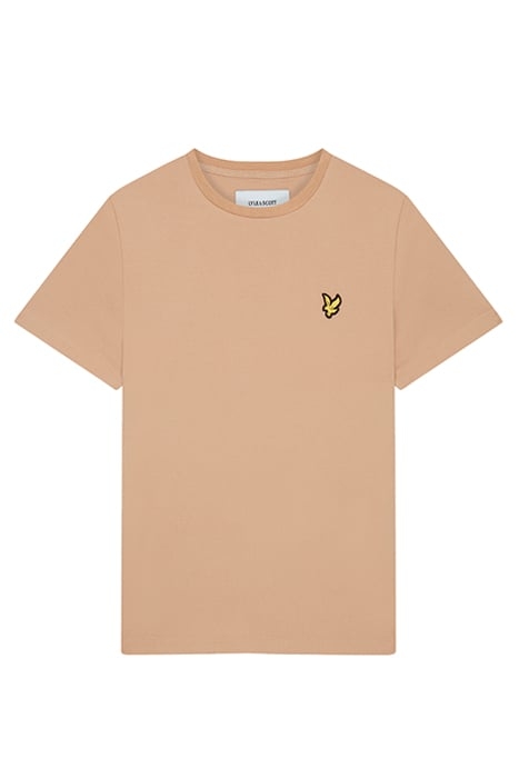 RIBBED CUPRO T-SHIRT WARM TAN 5