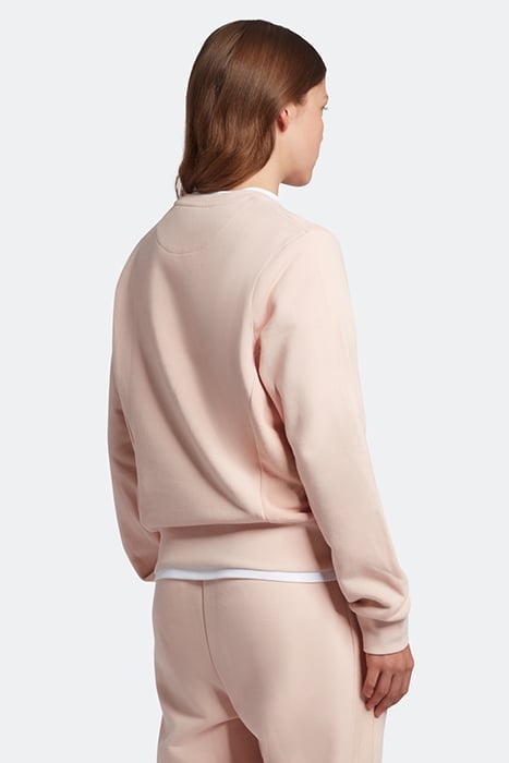 TEXTURED PANEL SWEATSHIRT W798 SKY PINK 2