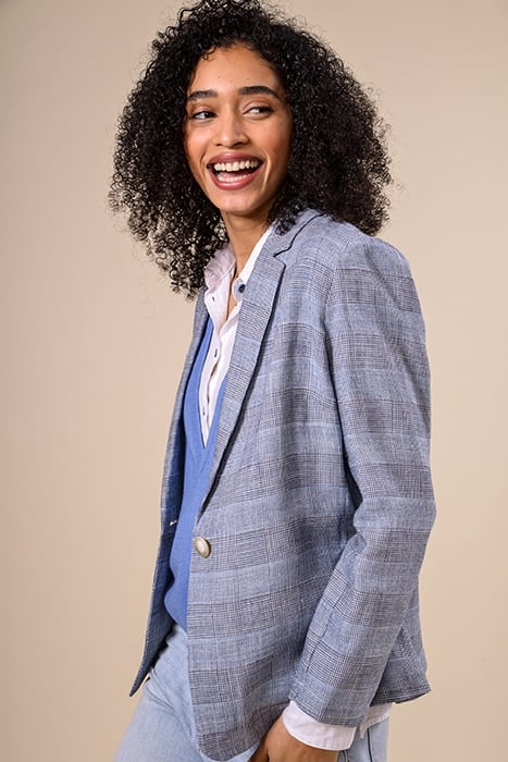 SHIRT BLAZER LS BLUE 2