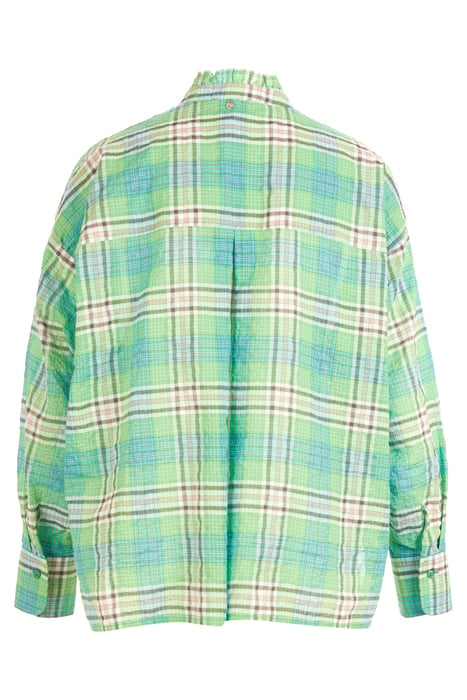 RUFFLE COLLAR SHIRT MULTI 5