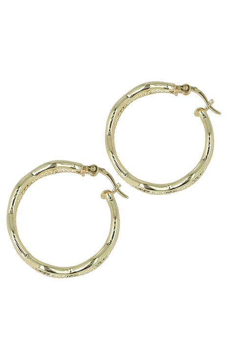 OTAZU DIVINE HOOPS GOLD SMALL GOLD 2