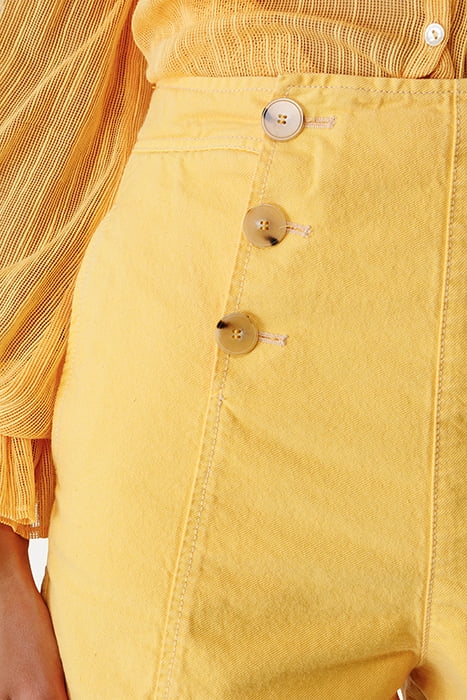 CHIC COTTON TWILL HIGH WAIST SHORTS SOLE 5